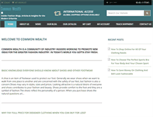 Tablet Screenshot of cmonwealth.com